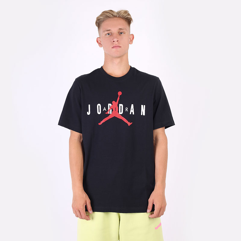 мужская черная футболка Jordan Logo Tee SK4212-013 - цена, описание, фото 3